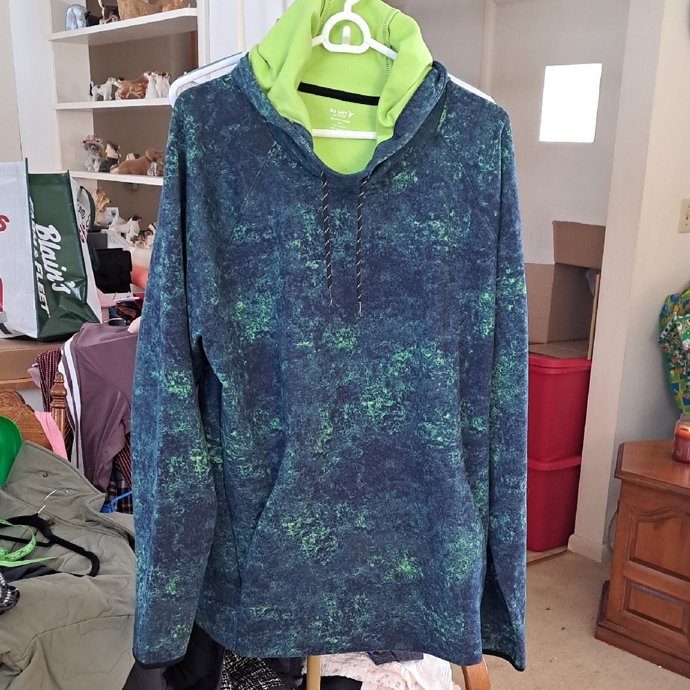 Old Navy Lime Active Dynamic Fleece Pullover Ptp 26" xxl